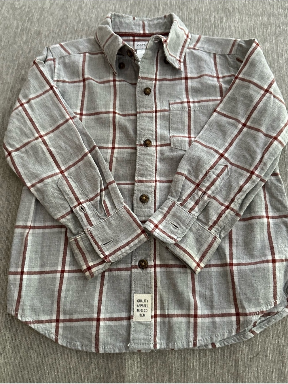 Kids Clothes Bundle (Carter’s Tops and Cat&Jack pants) - 5 pieces - Picture 6 of 16